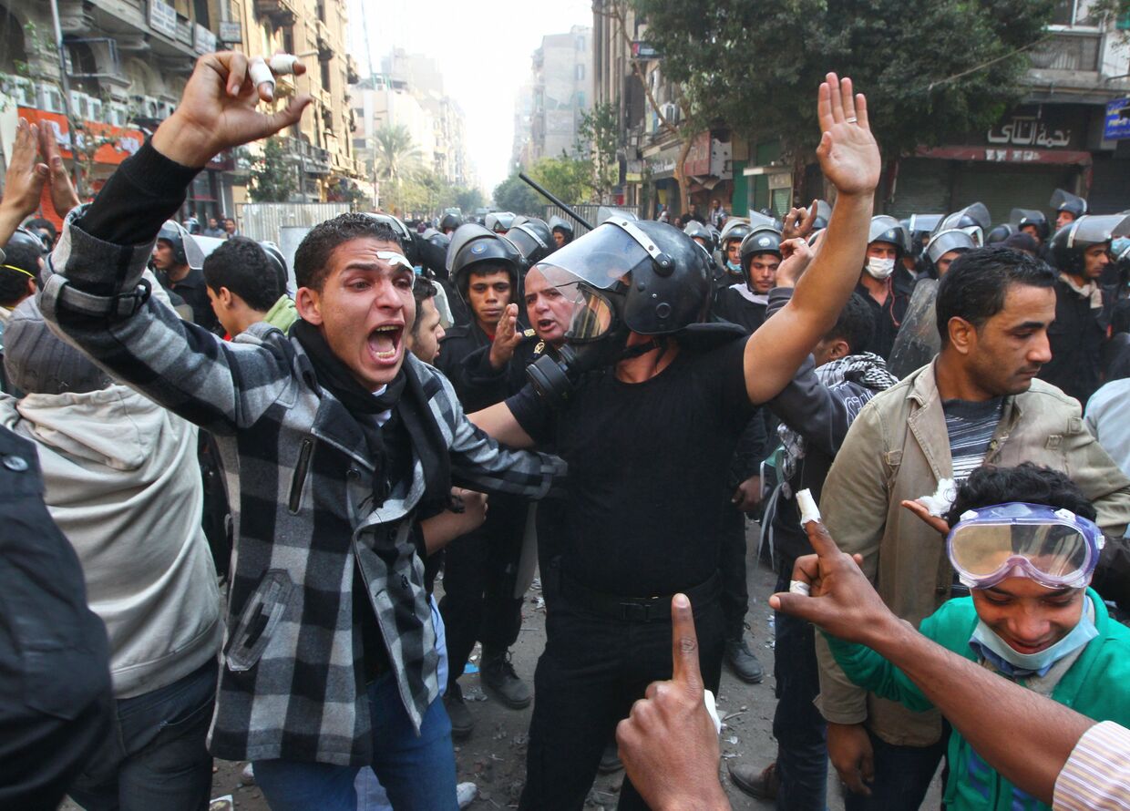 Беспорядки в столице Египта