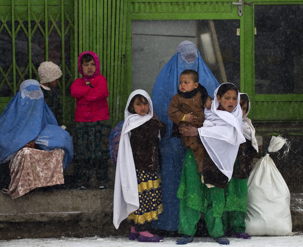 Жители Кабула