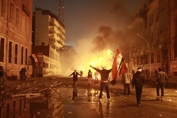 Ночные беспорядки в Каире
