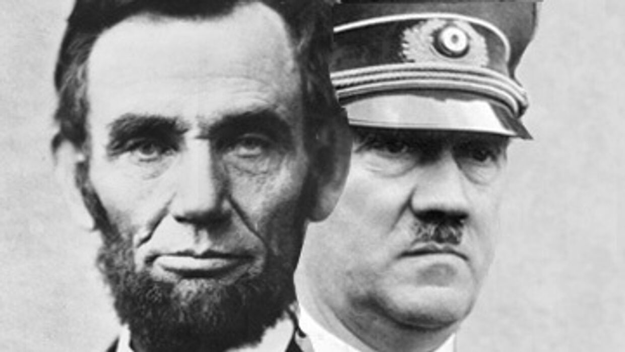 Авраам Линкольн и Адольф Гитлер