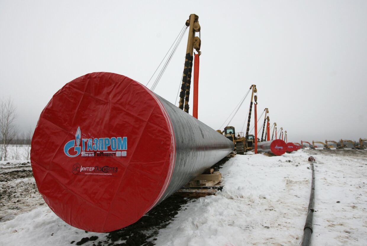 Начало строительства газопровода «Бованенково – Ухта»