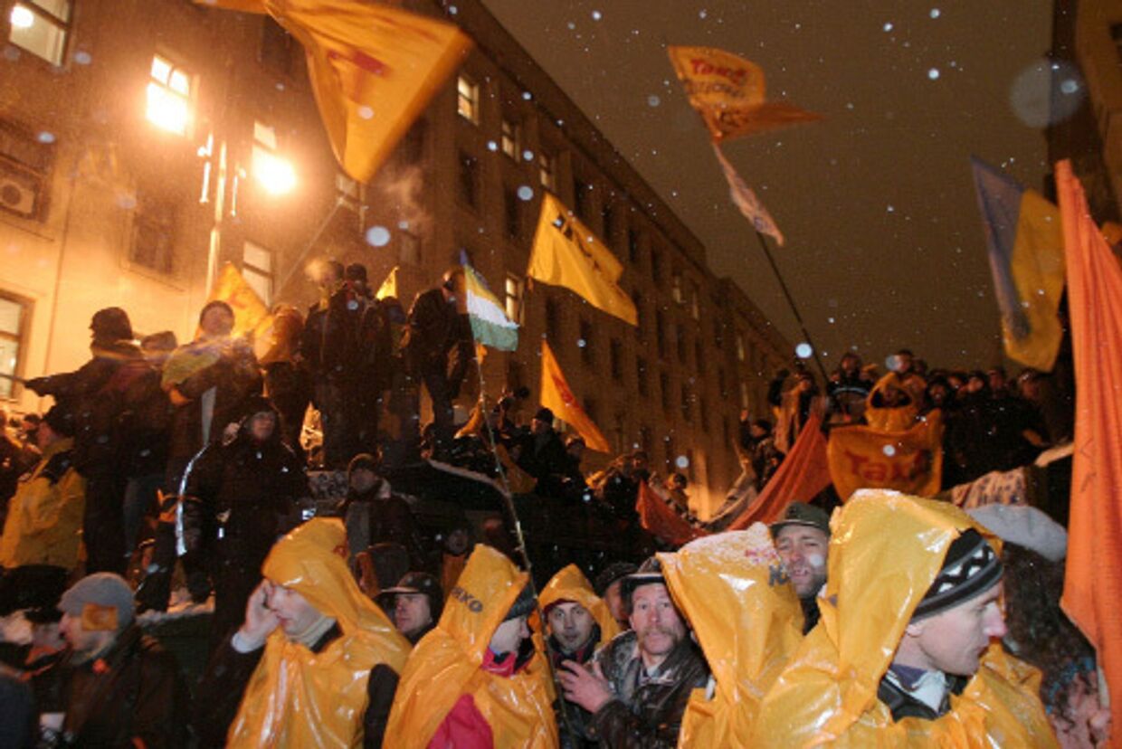 Оранжевая революция в Украине, 2004 год