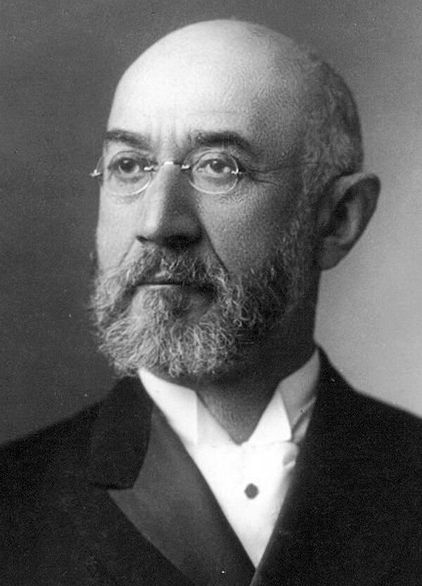 Американский бизнесмен Исидор Штраус (Isidor Straus, 1845-1912)