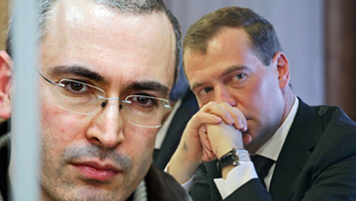 Медведев и Ходорковский