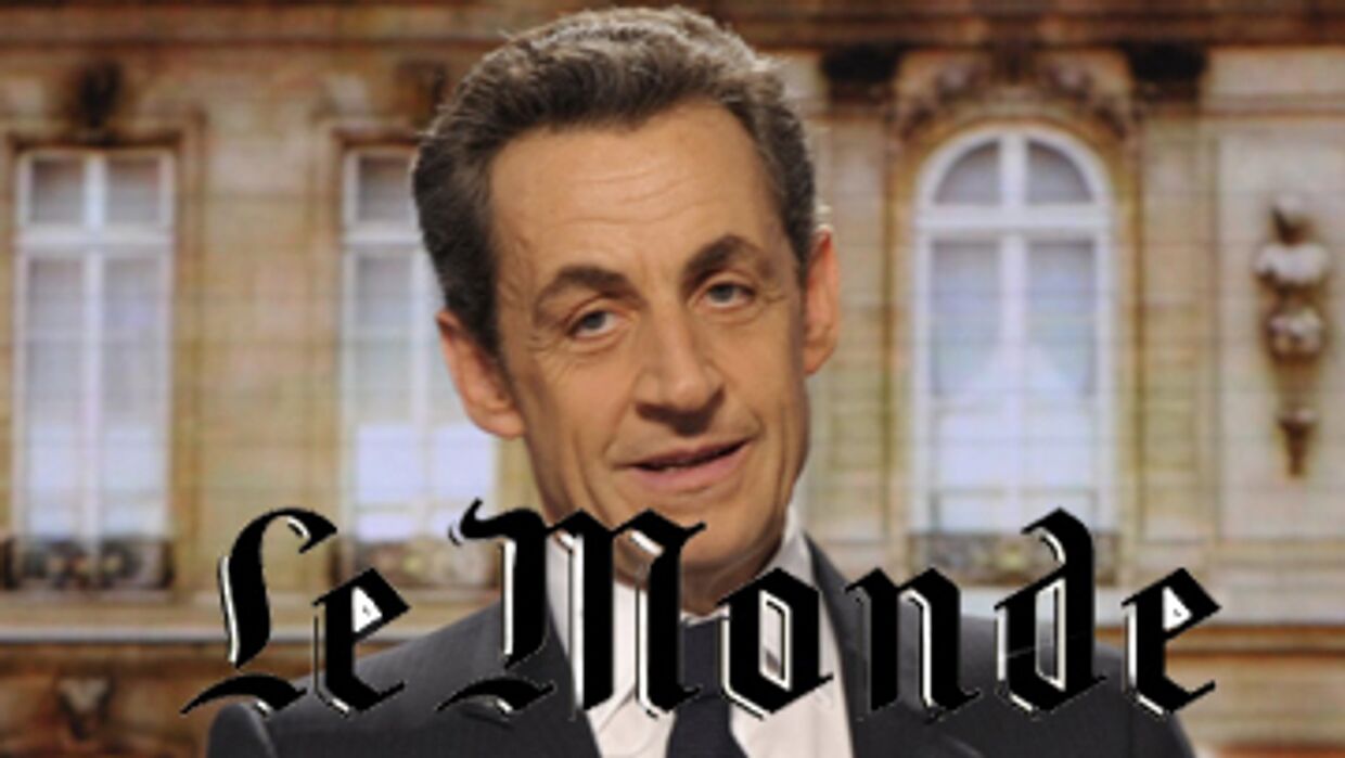 Николя Саркози и газета Монд