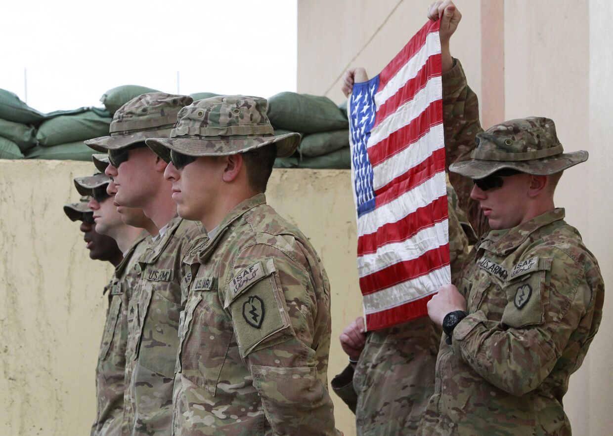 Солдаты американской армии в Афганистане