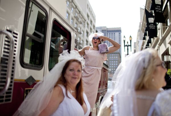 Парад невест в Сан-Франциско