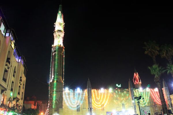 Празднование годовщины рождения имама Хусейна в Каире