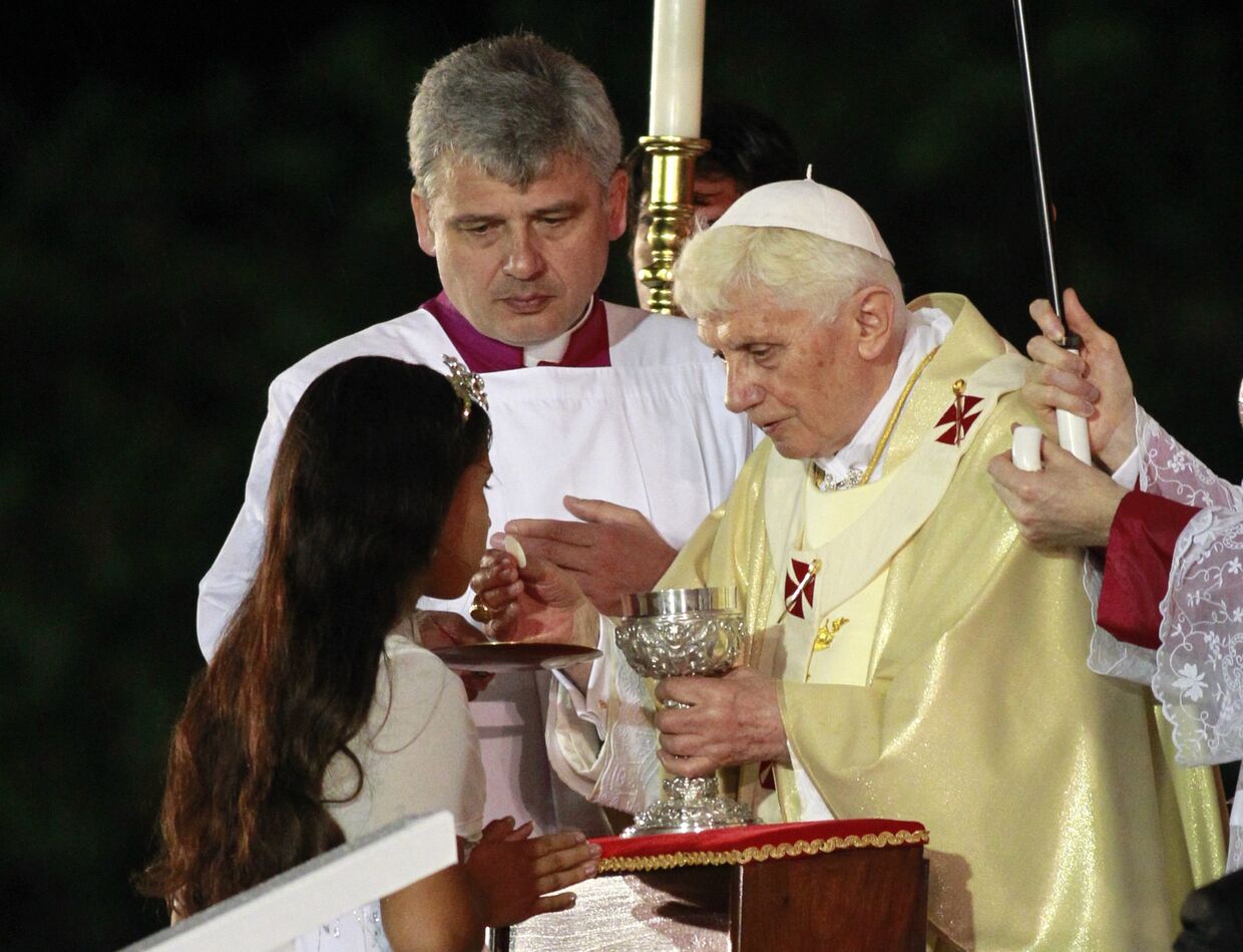 Бенедикт XVI на Кубе