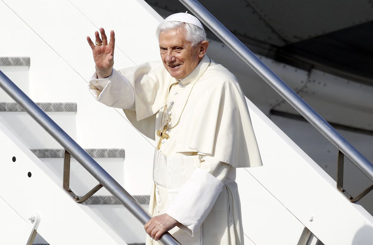 Папа Римский Бенедикт XVI отправляется в Мексику с первым апостольским визитом