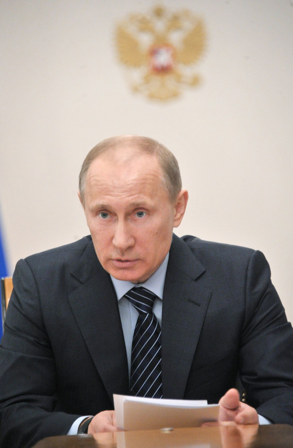 В.Путин проводит заседание наблюдательного совета госкорпорации ВЭБ
