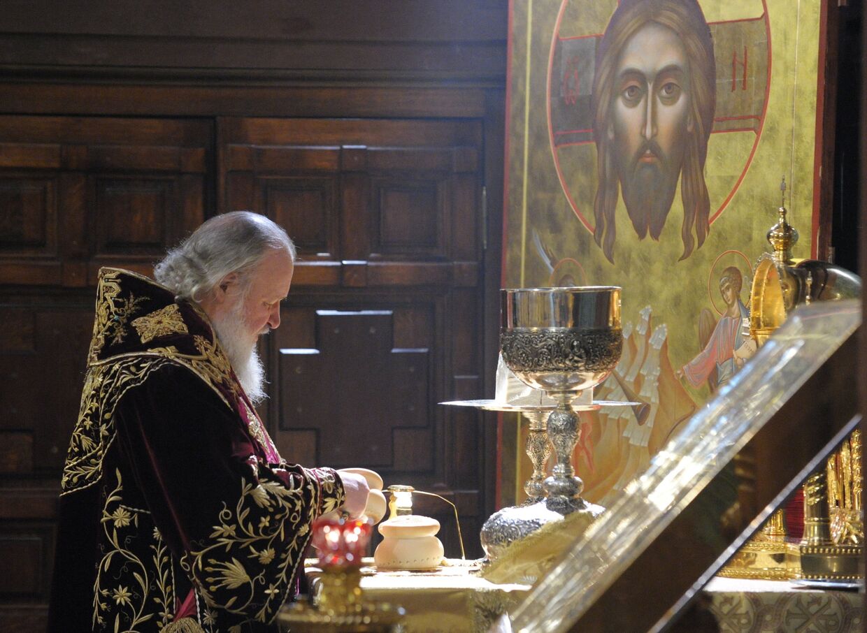 Торжества по случаю годовщины интронизации патриарха Московского и Всея Руси Кирилла