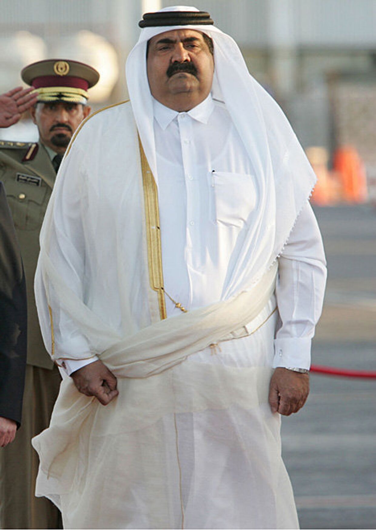 Эмир Катара шейх Хамад бин Халифа Аль -Тани