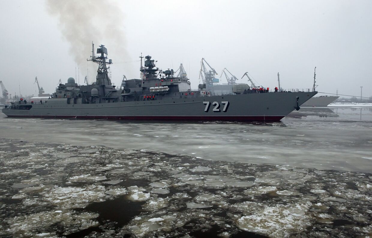 Сторожевой корабль «Ярослав Мудрый» вышел на ходовые испытания