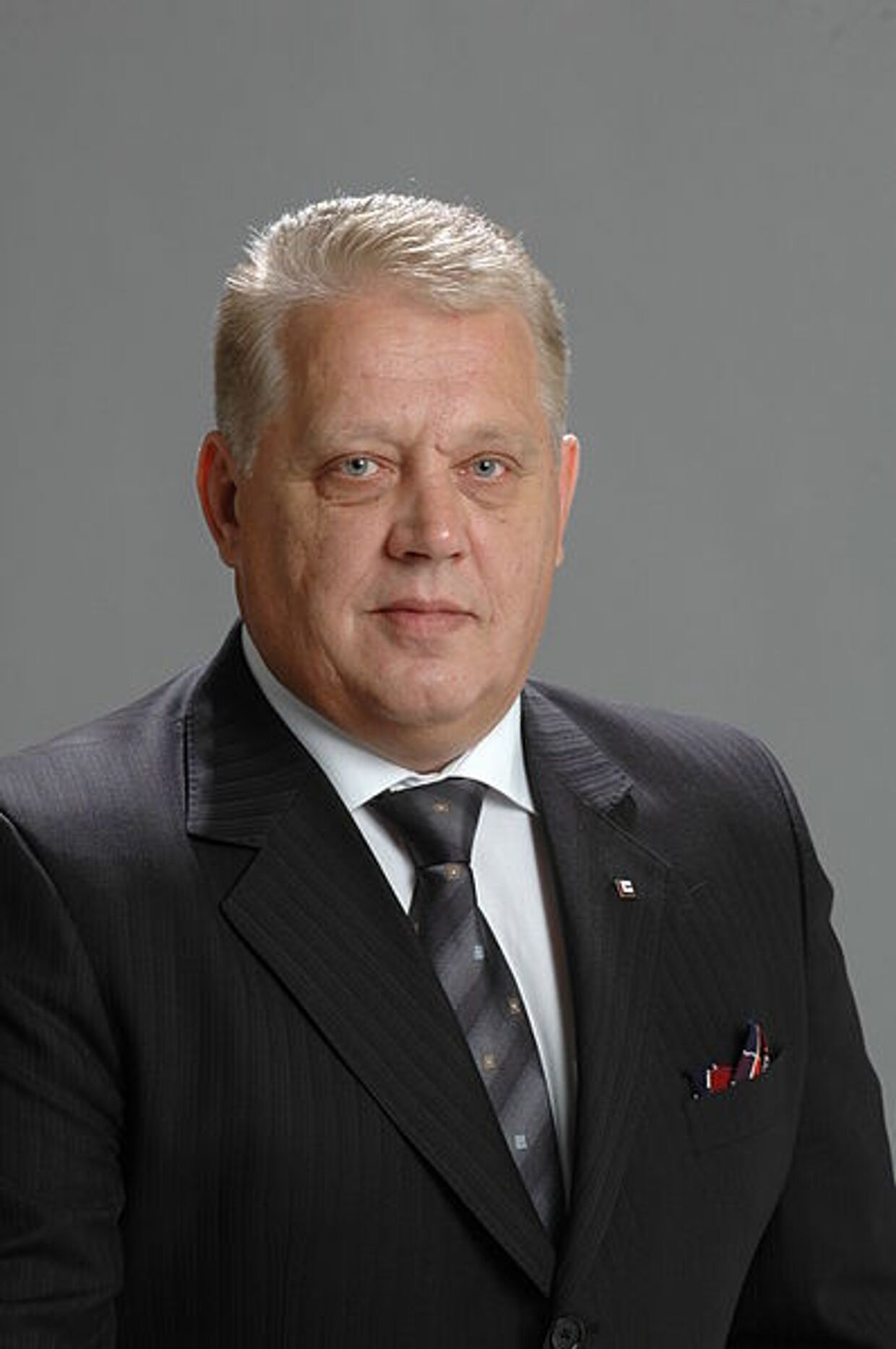 Латвийский политик Андрис Берзиньш