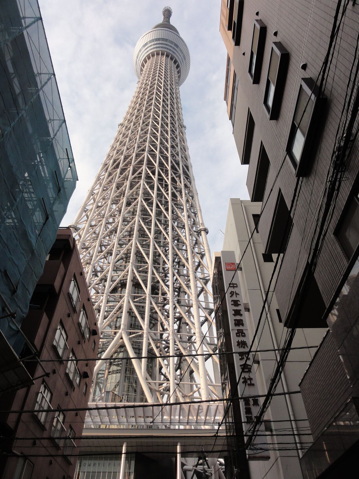 Самая высокая в мире телебашня Tokyo Sky Tree