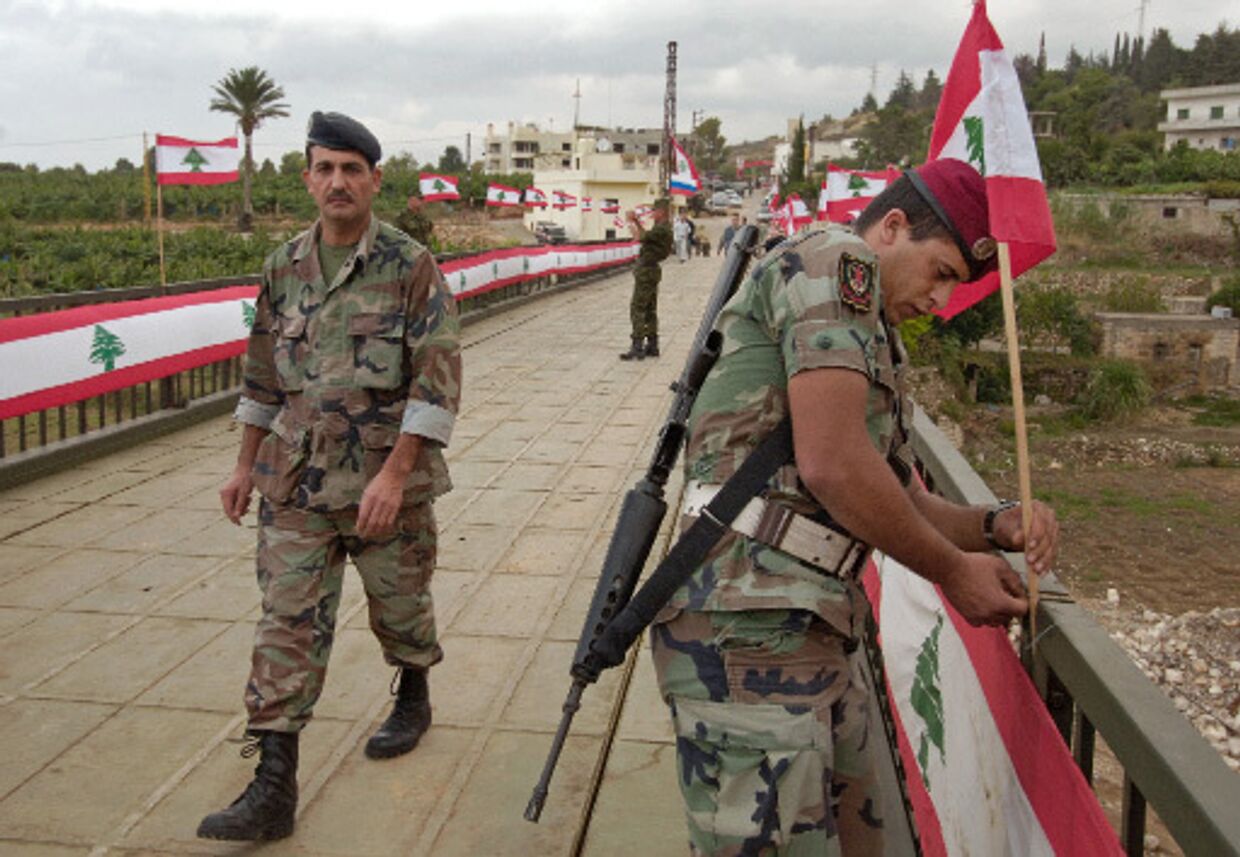 Ливанские военны. Архив