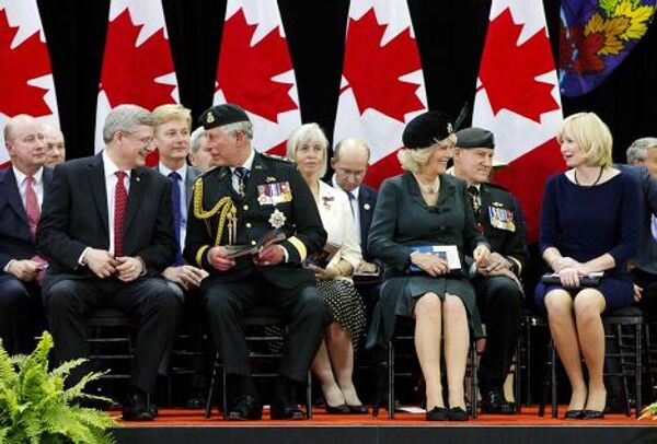 Визит принца Чарльза и Камиллы Паркер-Боулз в Канаду