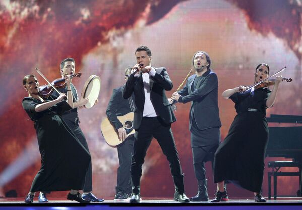 Желько Йоксимович из Сербии на конкурсе Евровидение -2012