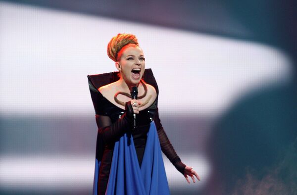 Рона Нишлиу на конкурсе Евровидение -2012