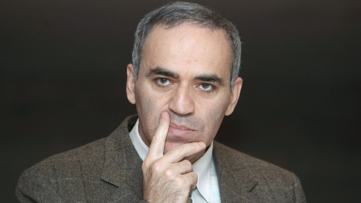 Один из лидеров объединенного демократического движения «Солидарность» Гарри Каспаров