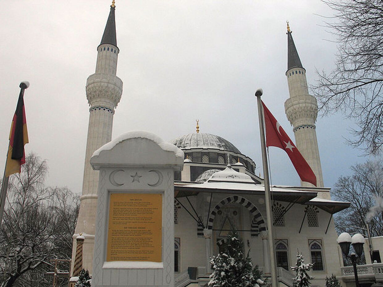 Мусульманская мечеть в Берлине