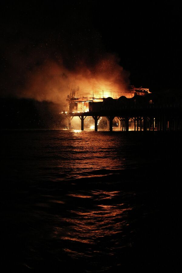 Пожар в ночном клубе ПлотForma в Сочи