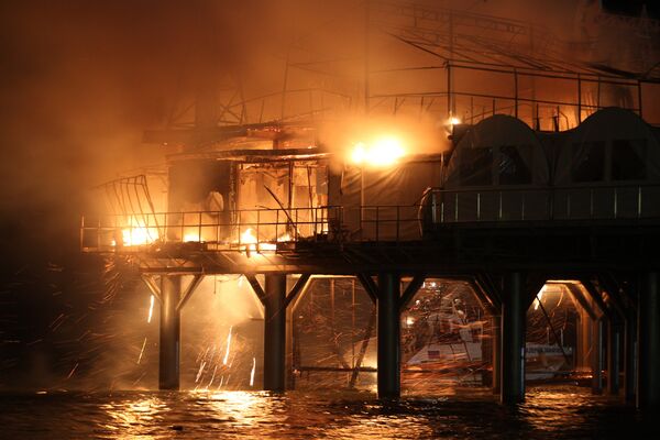 Пожар в ночном клубе ПлотForma в Сочи