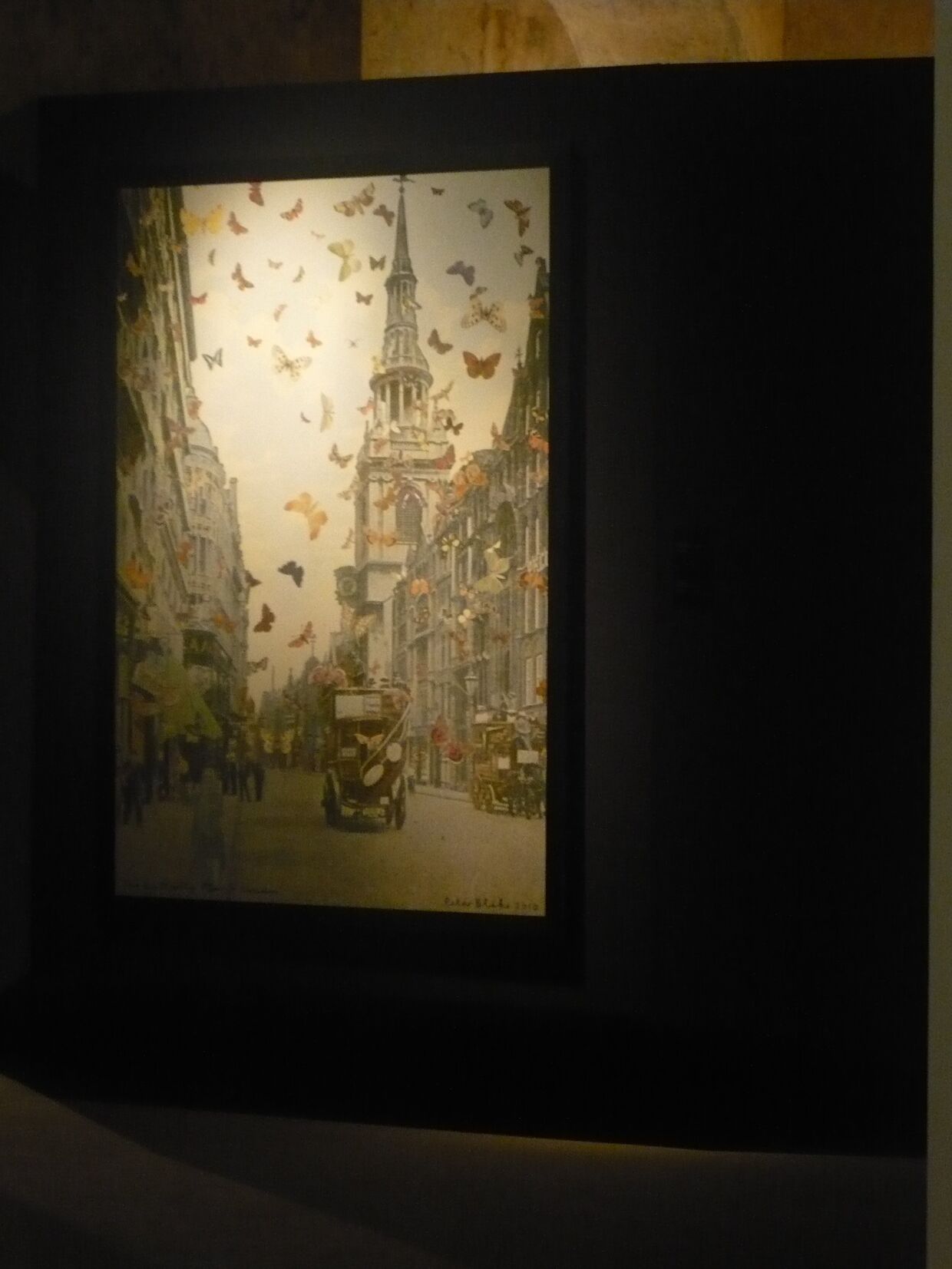 Картина Уильяма Блэйка Человек-бабочка из коллекции банка UniCredit