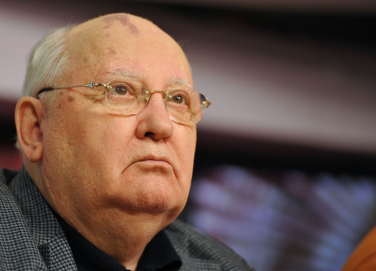Политический и общественный деятель Михаил Горбачев 