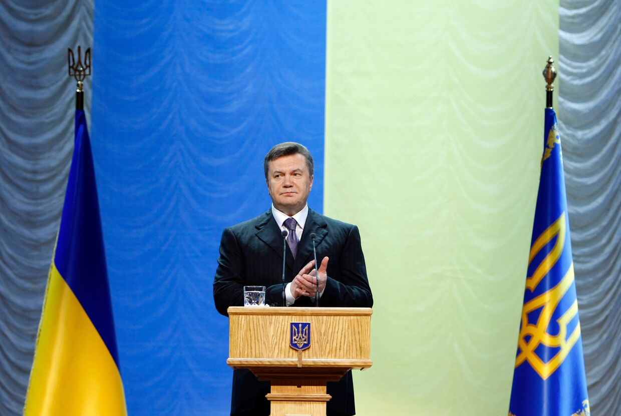 Президент Украины выступил с посланием к украинскому народу