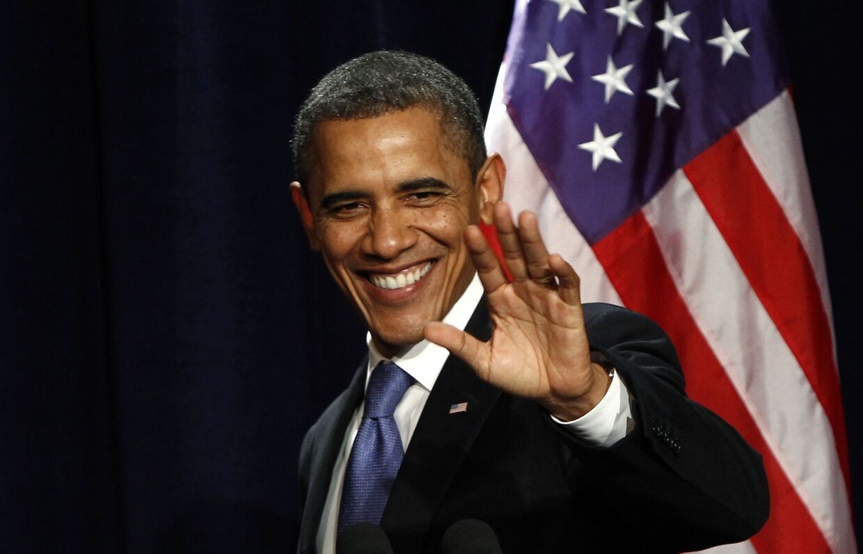 Барак Обама выступил в университете в Майами