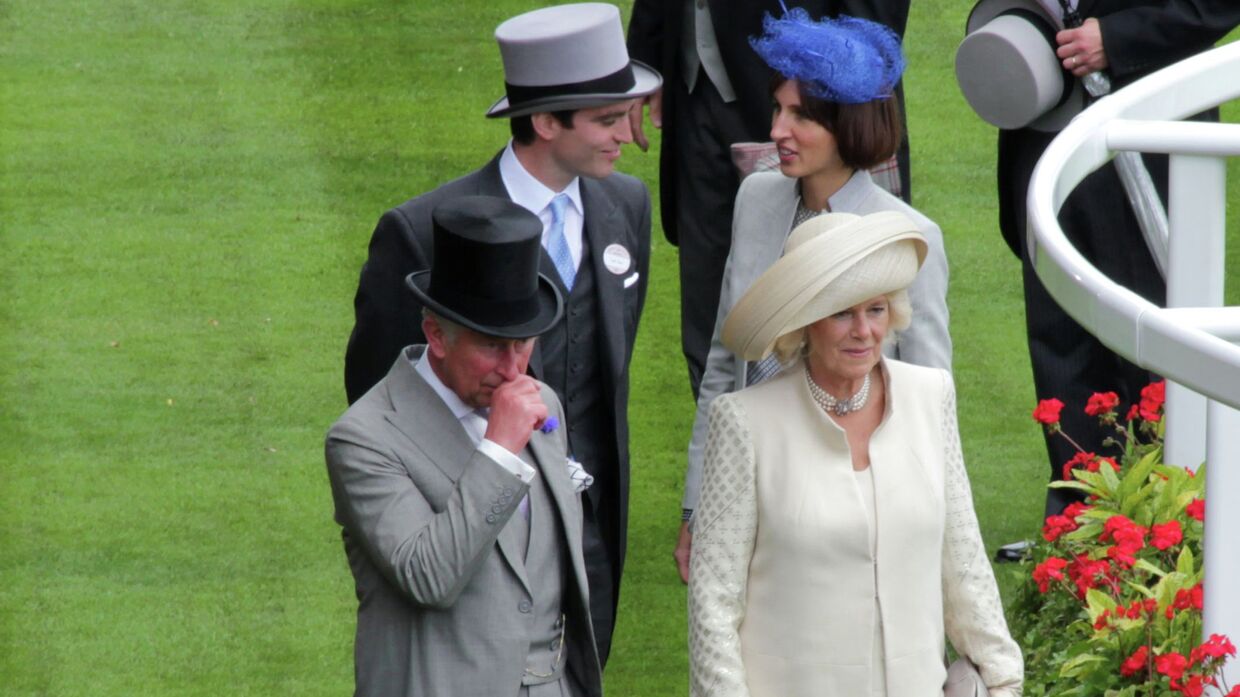 Принц Чарльз с супругой Камиллой на королевских скачках Royal Ascot 