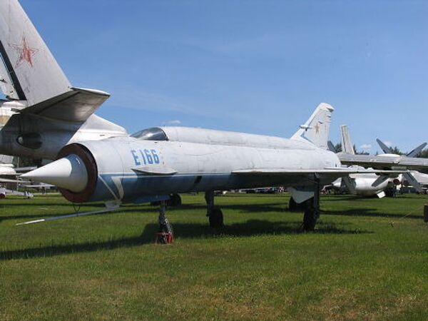 Е-166 (Е-152/1) в Центральном музее ВВС