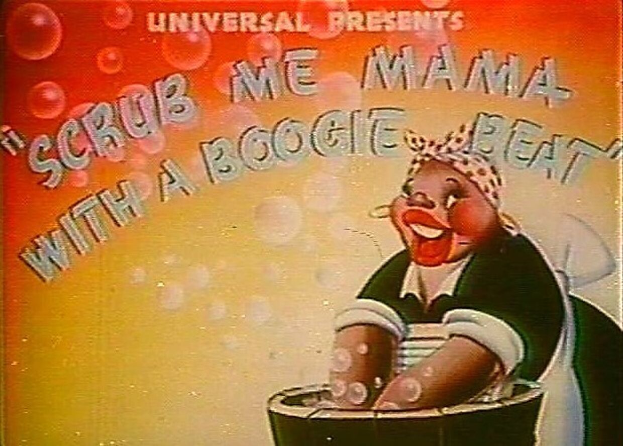 Кадр из мультфильма «Scrub Me Mama With A Boogie Beat»