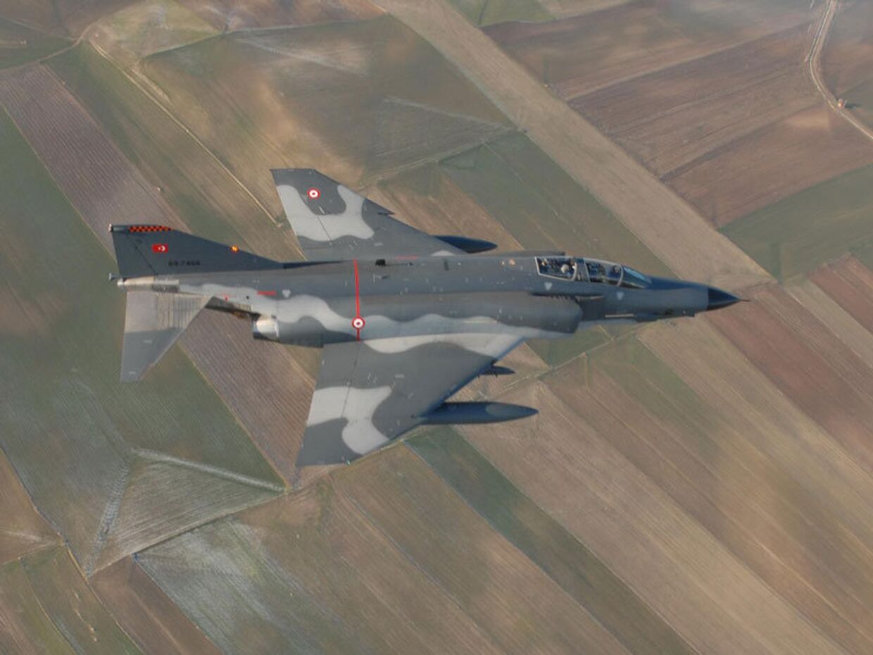 Истребитель RF-4E ВВС Турции