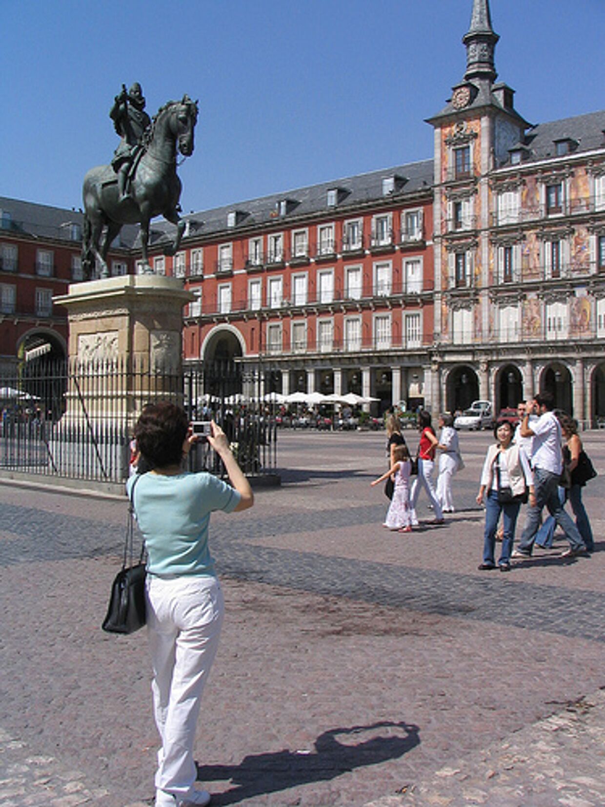 Мадрид, туристы