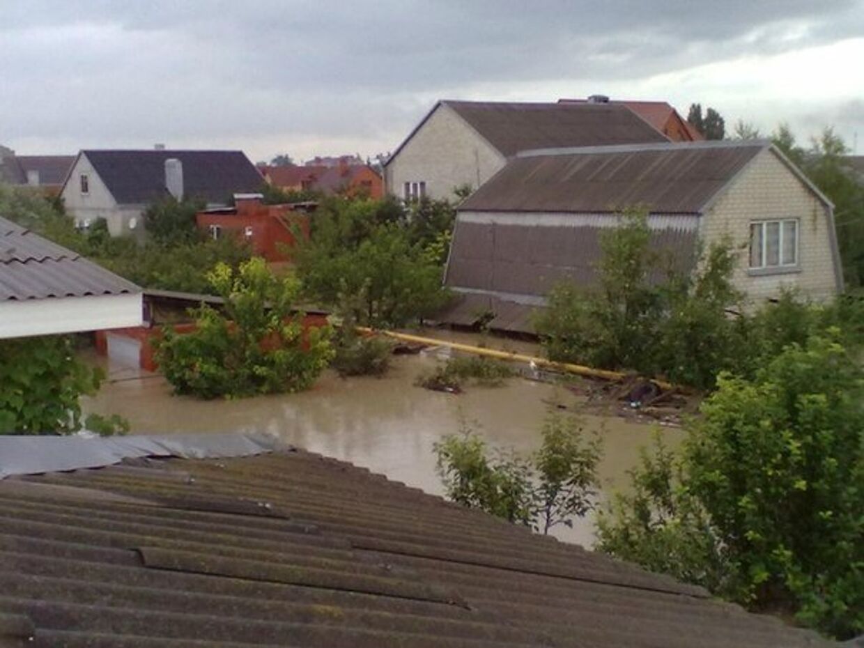 Крымск наводнение репортер