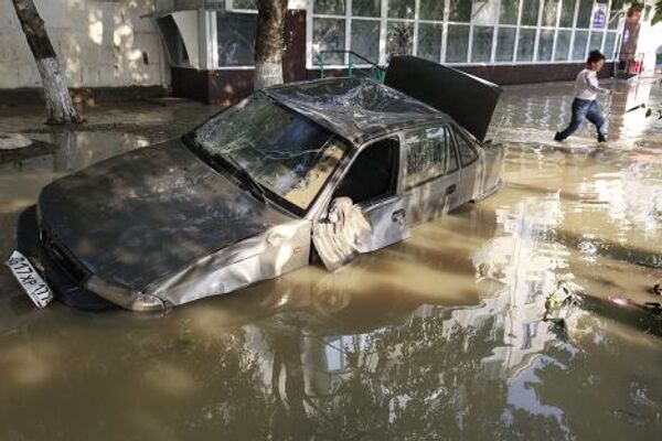 Последствия наводнения в г. Крымске