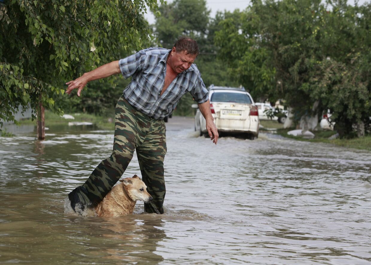 Последствия наводнения в г. Крымске