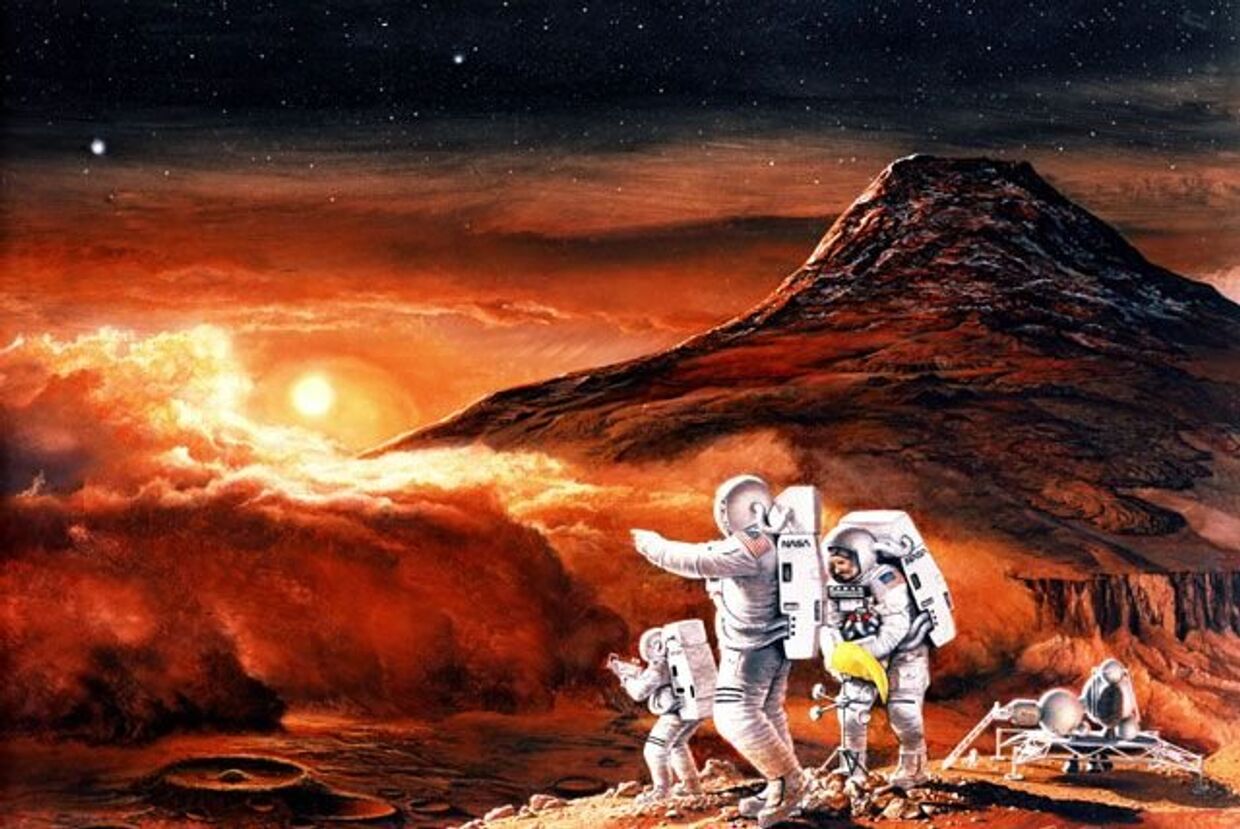 Концепция высадки первого человека на Марс