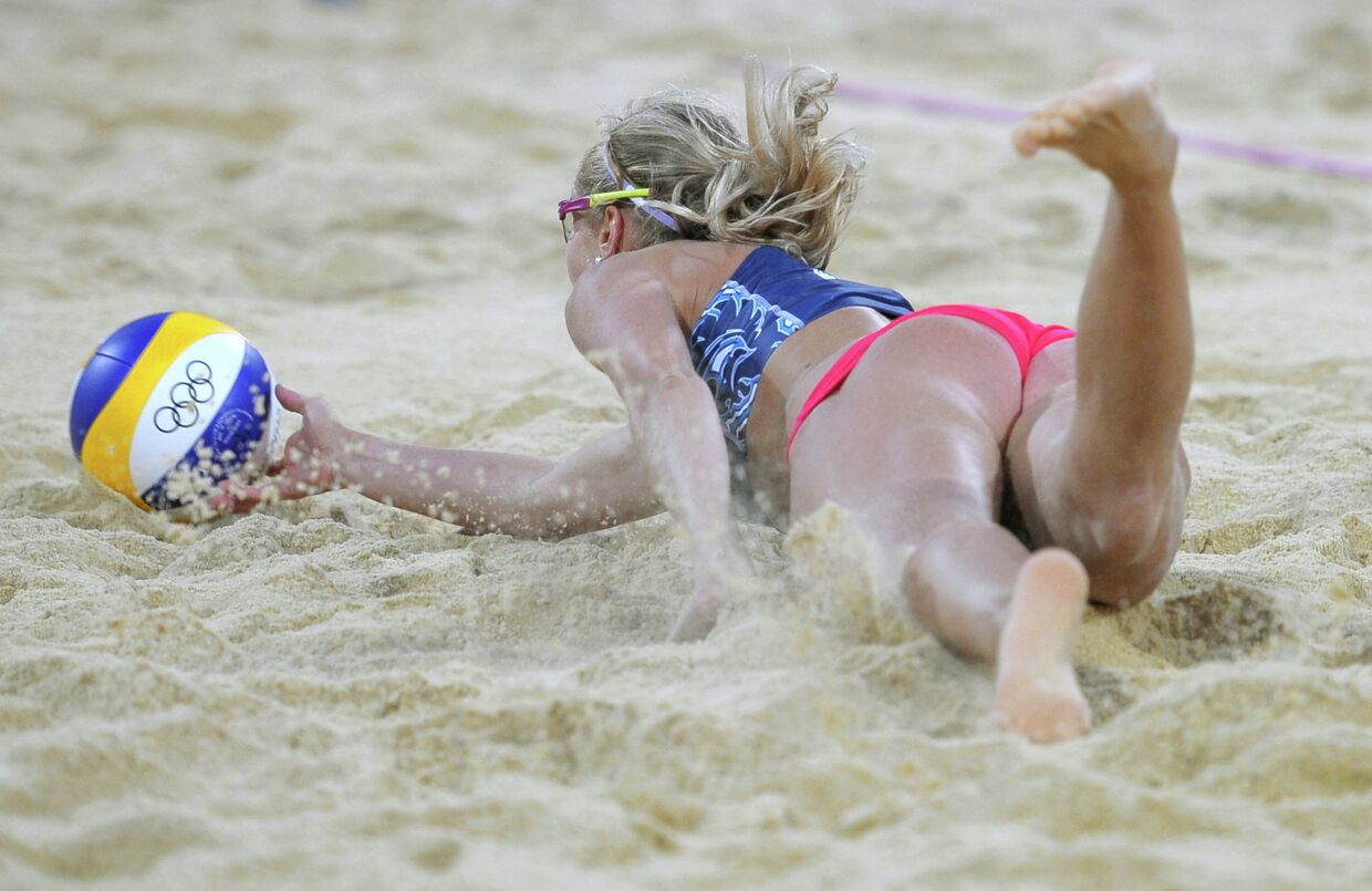 ОИ - 2012. Пляжный волейбол. Женщины. Матч Россия-Канада