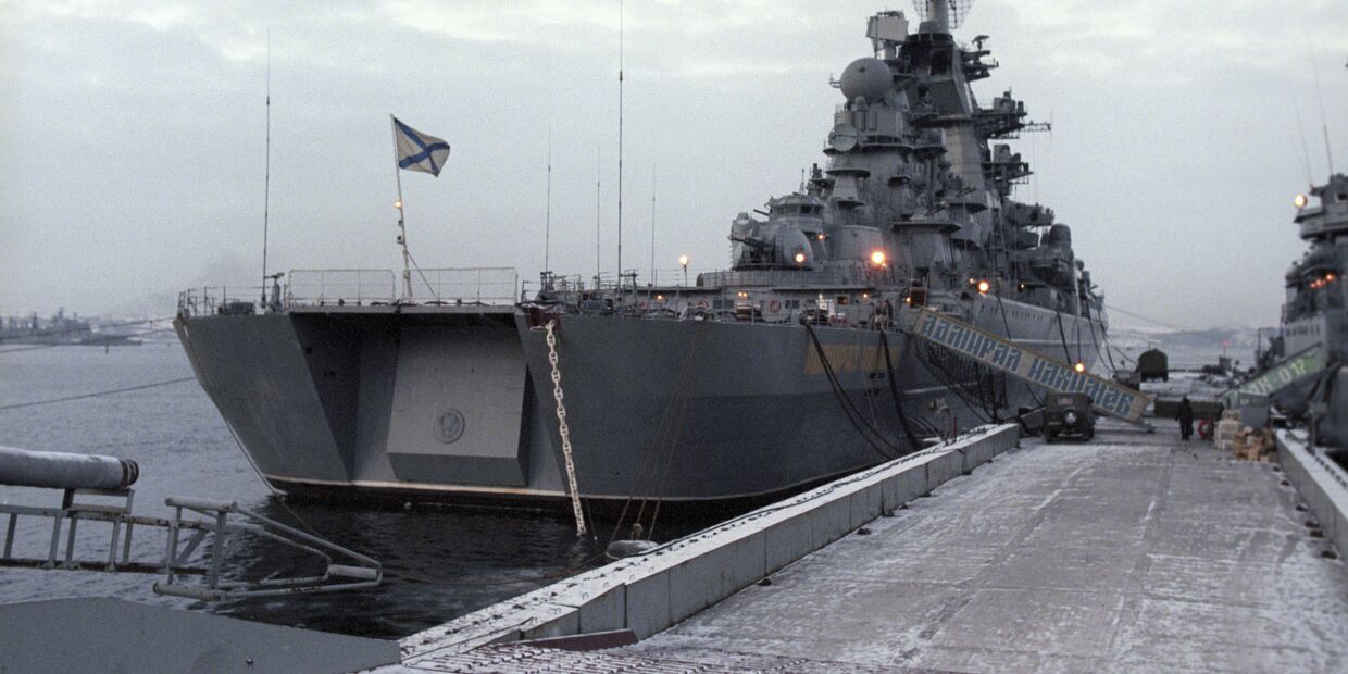 Ракетный крейсер Адмирал Нахимов