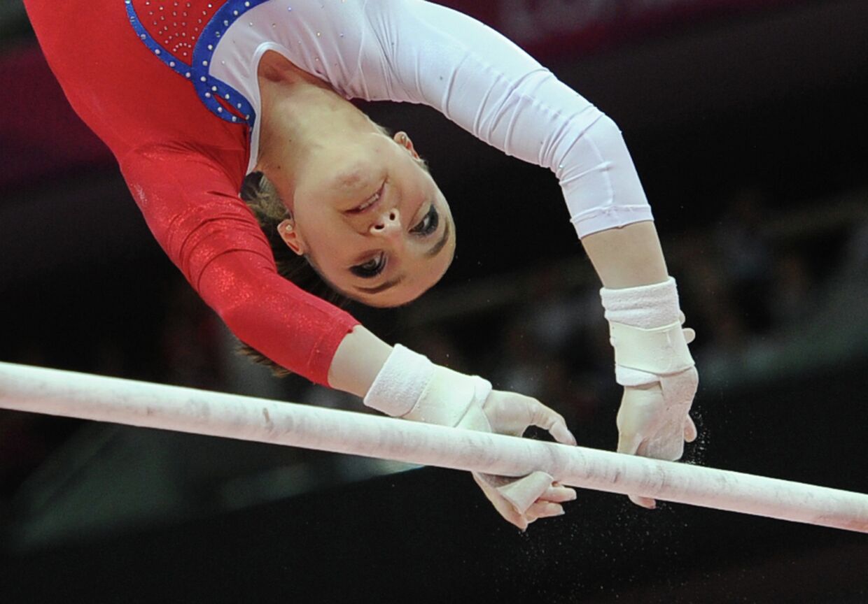 Российская гимнастка Алия Мустафина