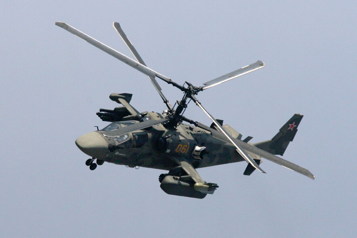 Ударный вертолет Ка-52 «Аллигатор»