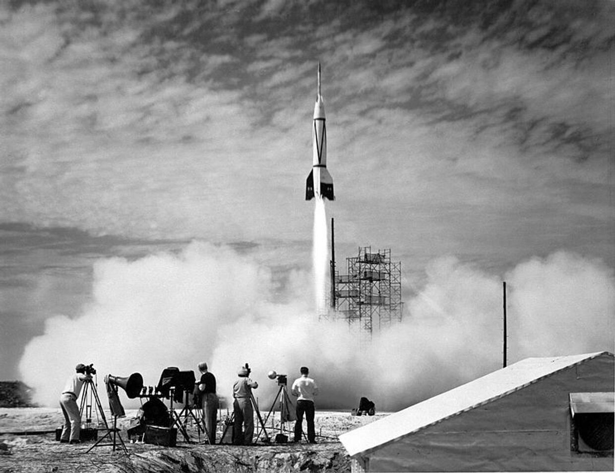 «Bumper V-2» — первая ракета, запущенная с мыса Канаверал
