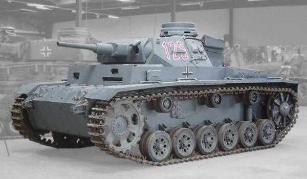 Немецкий средний танк времен Второй мировой войны Panzer III
