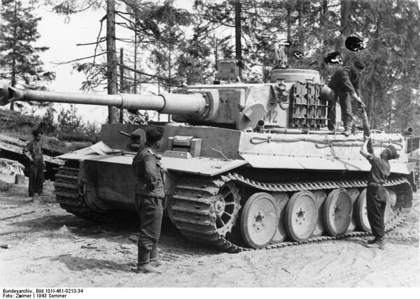 «Тигр», немецкий тяжелый танк времен Второй мировой войны