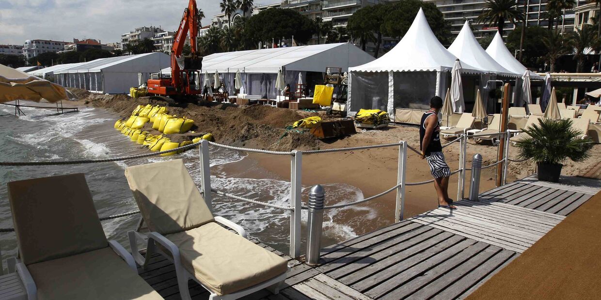 Подготовка к Каннскому фестивалю Подготовка к Каннскому фестивалю