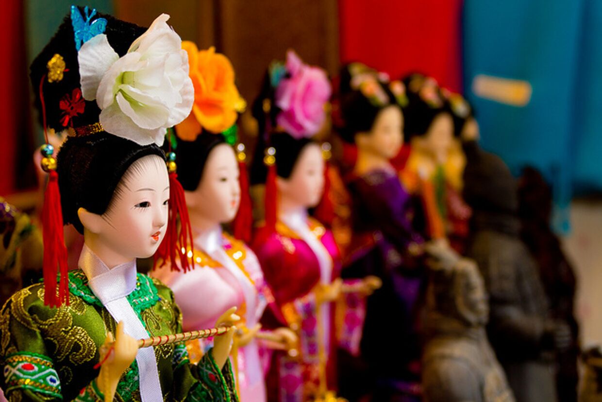 Шанхайские традиционные куклы